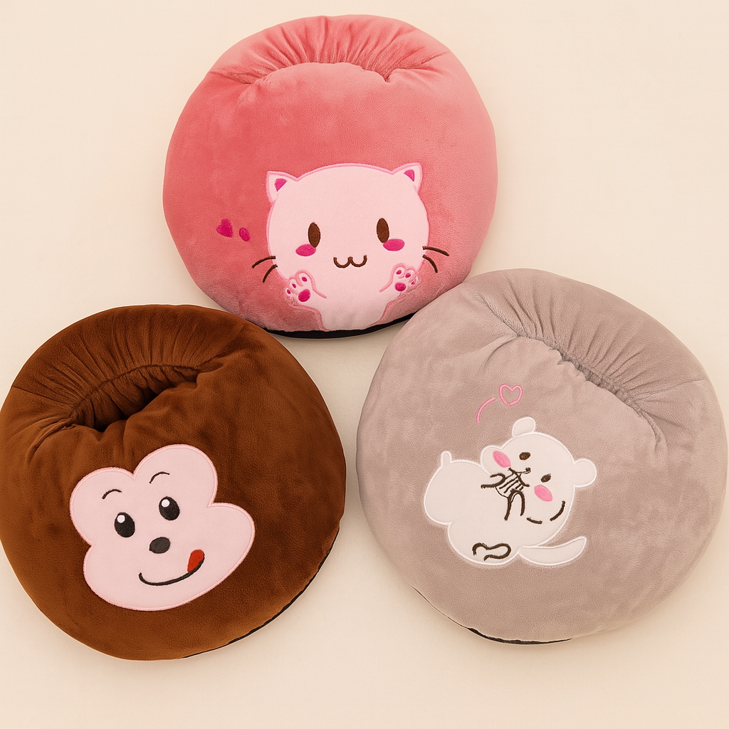 Snug Haven™ USB Plush Foot Warmer – Soft Thermal Heating Pad for Home & Bedroom Comfort