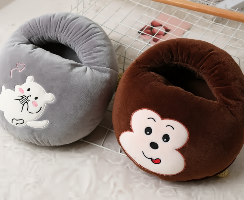 Snug Haven™ USB Plush Foot Warmer – Soft Thermal Heating Pad for Home & Bedroom Comfort